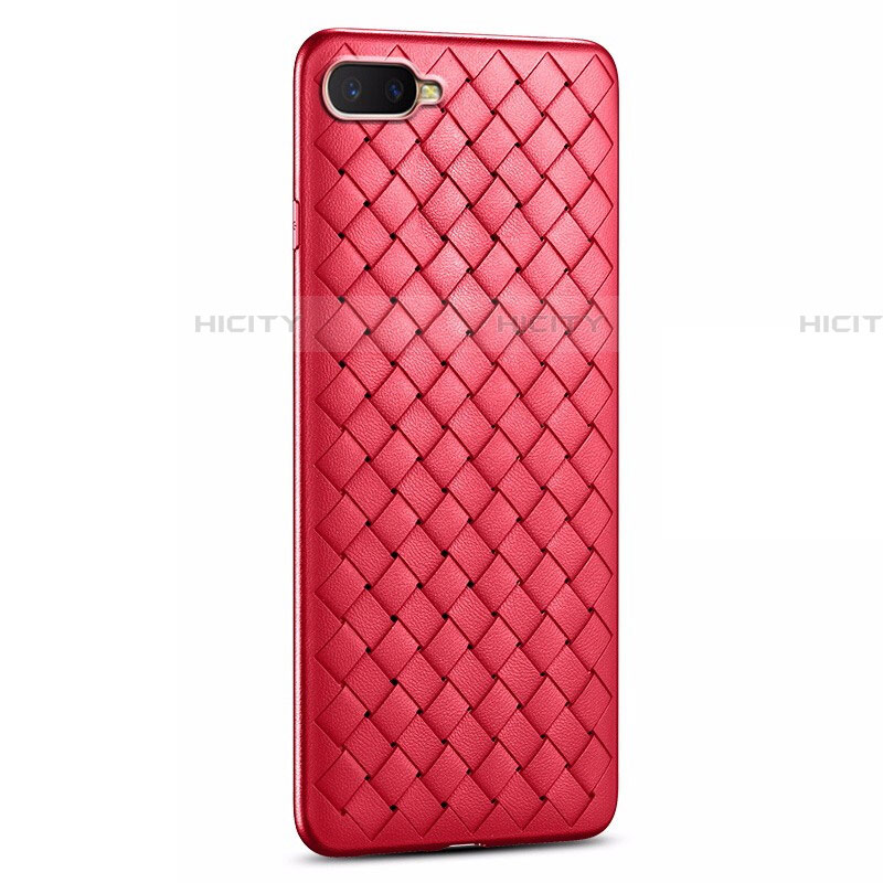 Funda Silicona Goma de Cuero Carcasa H03 para Oppo RX17 Neo