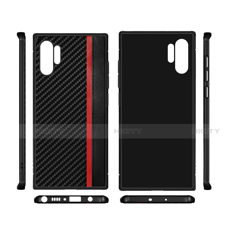 Funda Silicona Goma de Cuero Carcasa H03 para Samsung Galaxy Note 10 Plus