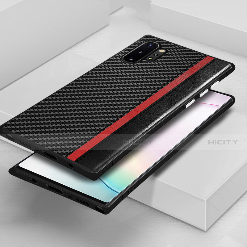 Funda Silicona Goma de Cuero Carcasa H03 para Samsung Galaxy Note 10 Plus 5G