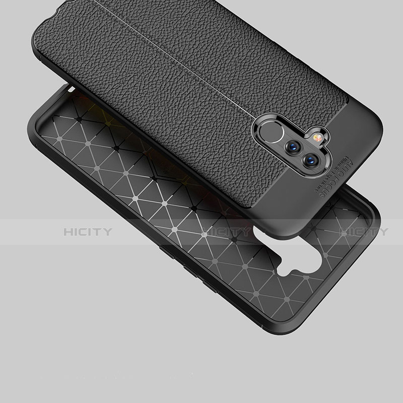 Funda Silicona Goma de Cuero Carcasa H04 para Huawei Mate 20 Lite