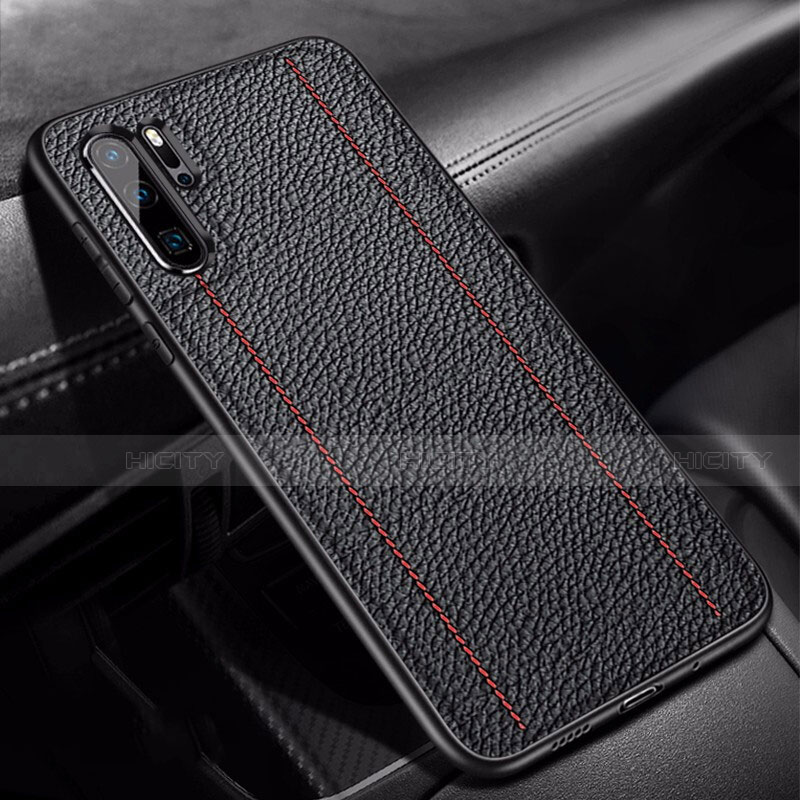 Funda Silicona Goma de Cuero Carcasa H04 para Huawei P30 Pro