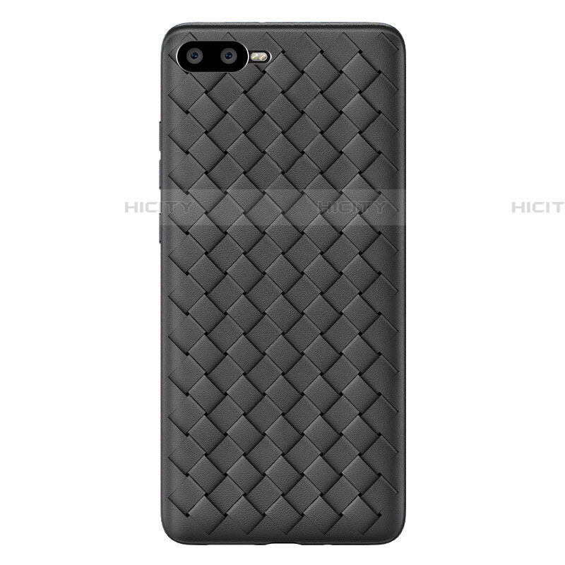 Funda Silicona Goma de Cuero Carcasa H04 para Oppo RX17 Neo