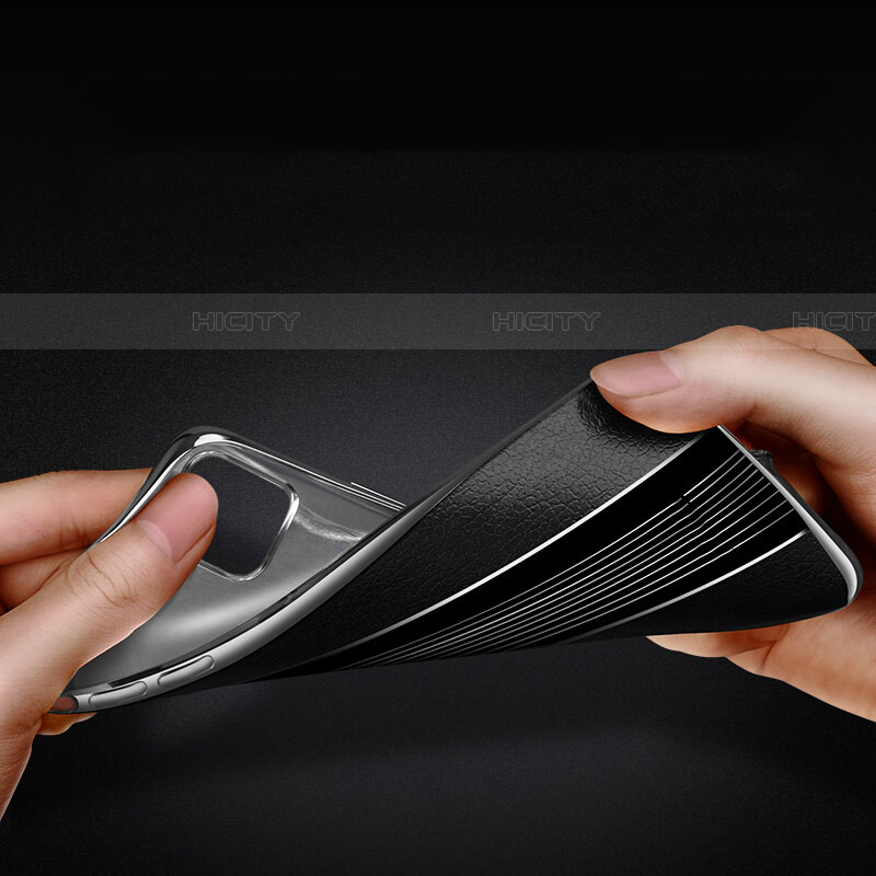 Funda Silicona Goma de Cuero Carcasa H05 para Apple iPhone 11 Pro Max