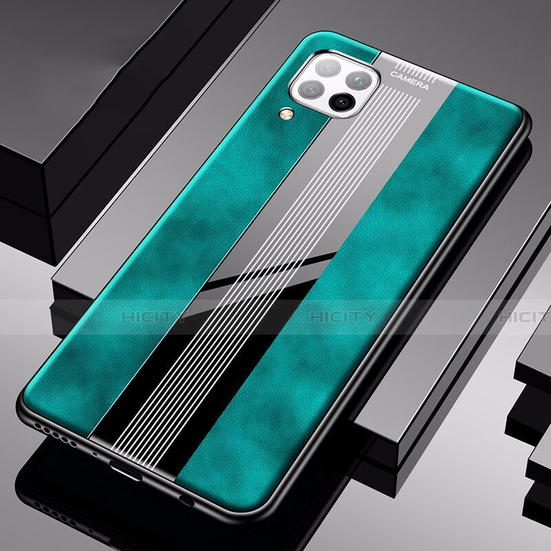 Funda Silicona Goma de Cuero Carcasa H05 para Huawei Nova 7i Verde