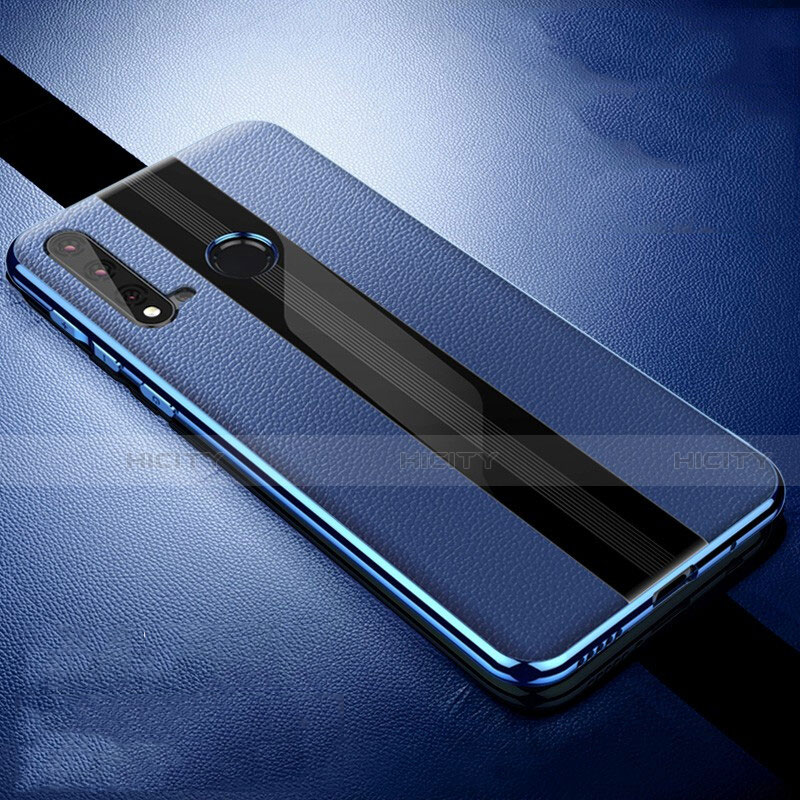 Funda Silicona Goma de Cuero Carcasa H06 para Huawei P20 Lite (2019)