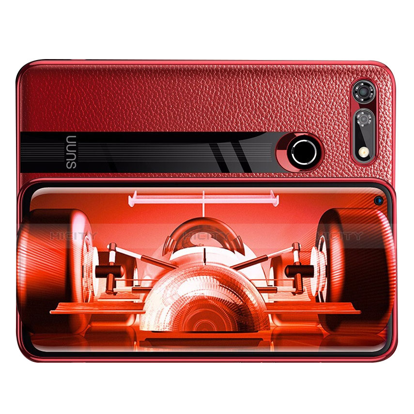 Funda Silicona Goma de Cuero Carcasa M01 para Huawei Honor V20