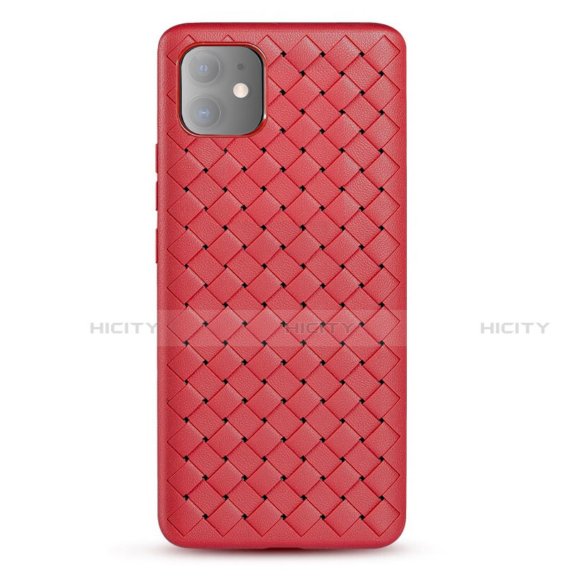 Funda Silicona Goma de Cuero Carcasa para Apple iPhone 11