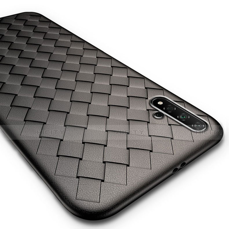 Funda Silicona Goma de Cuero Carcasa para Huawei Honor 20