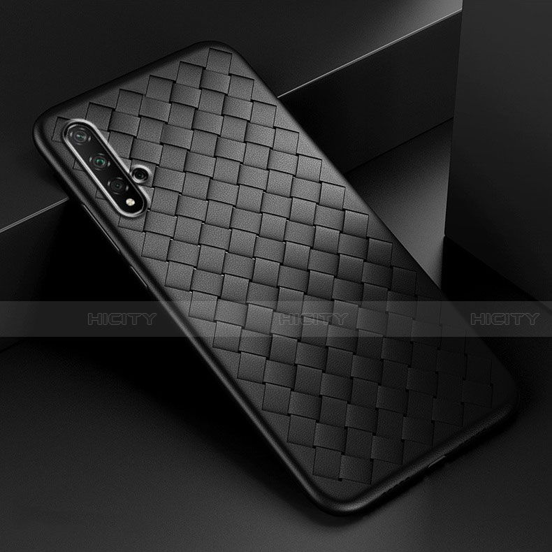 Funda Silicona Goma de Cuero Carcasa para Huawei Honor 20