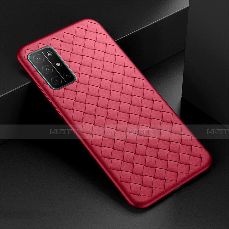 Funda Silicona Goma de Cuero Carcasa para Huawei Honor 30S