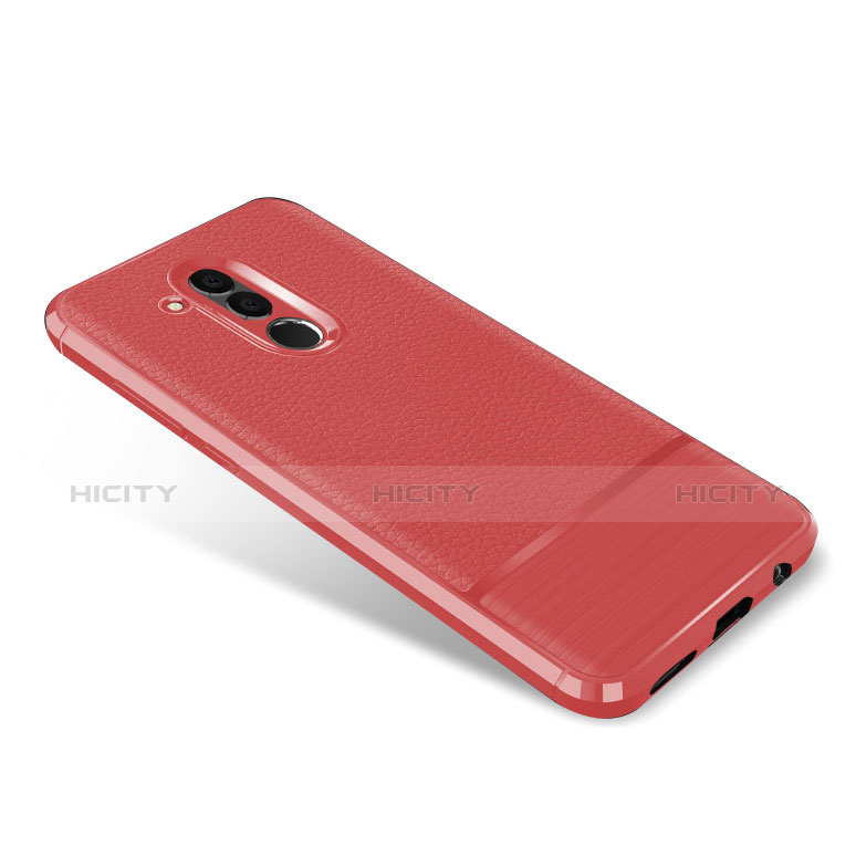 Funda Silicona Goma de Cuero Carcasa para Huawei Mate 20 Lite