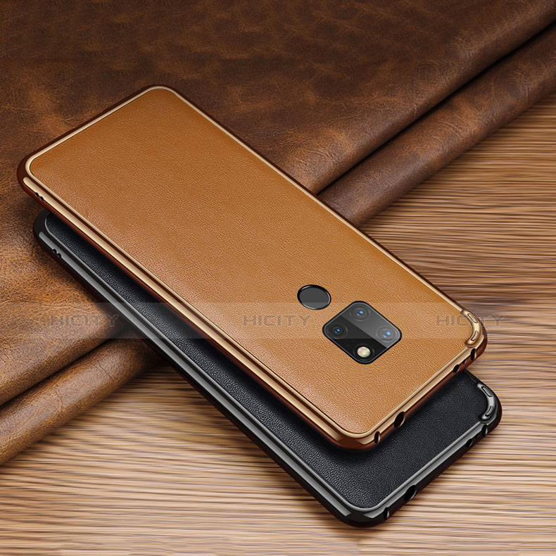 Funda Silicona Goma de Cuero Carcasa para Huawei Mate 20 X