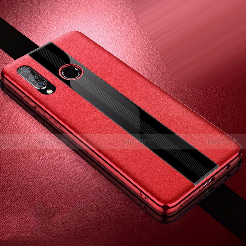 Funda Silicona Goma de Cuero Carcasa para Huawei Nova 4e