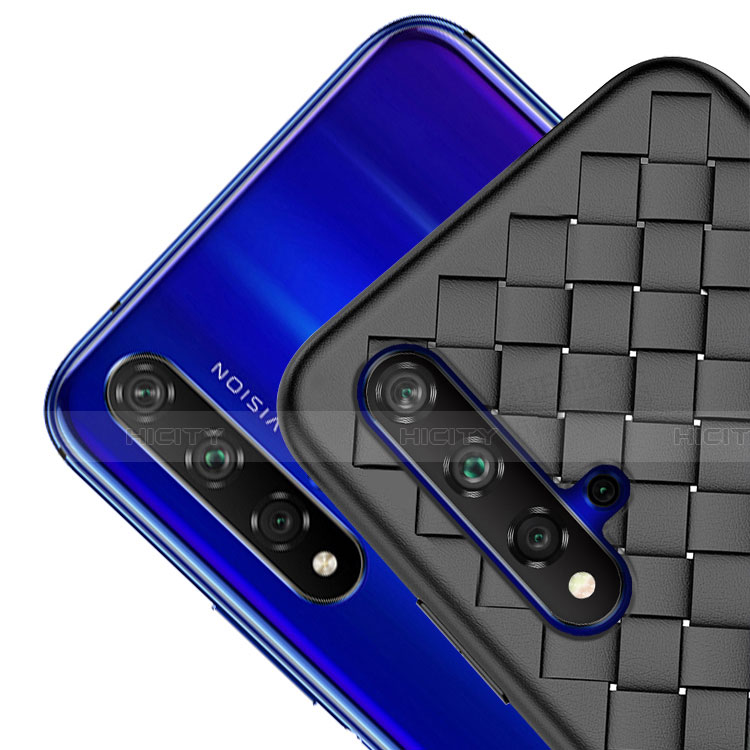 Funda Silicona Goma de Cuero Carcasa para Huawei Nova 5 Pro