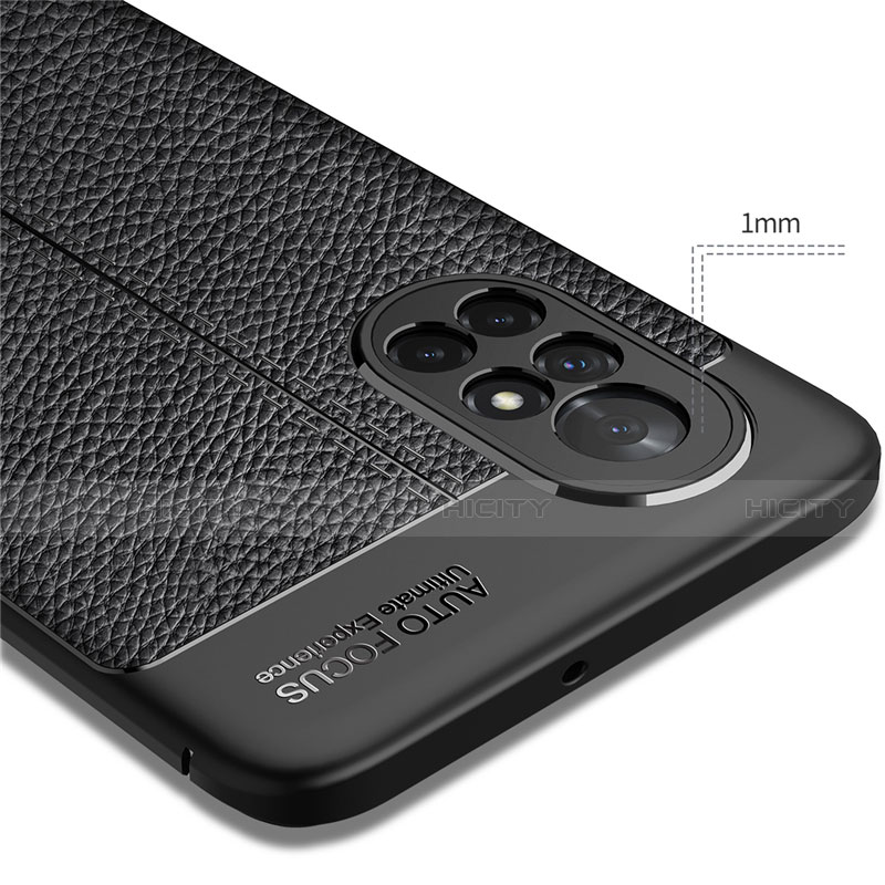 Funda Silicona Goma de Cuero Carcasa para Huawei Nova 8 5G