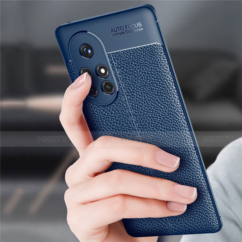 Funda Silicona Goma de Cuero Carcasa para Huawei Nova 8 Pro 5G