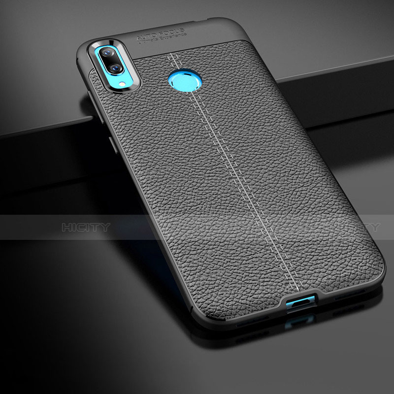 Funda Silicona Goma de Cuero Carcasa para Huawei Y7 (2019)