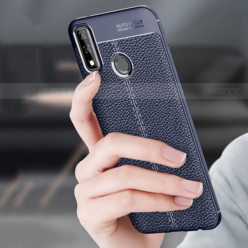 Funda Silicona Goma de Cuero Carcasa para Huawei Y8s