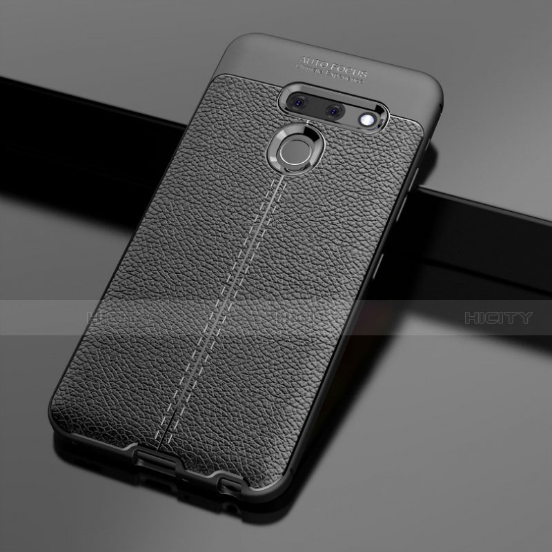 Funda Silicona Goma de Cuero Carcasa para LG G8 ThinQ