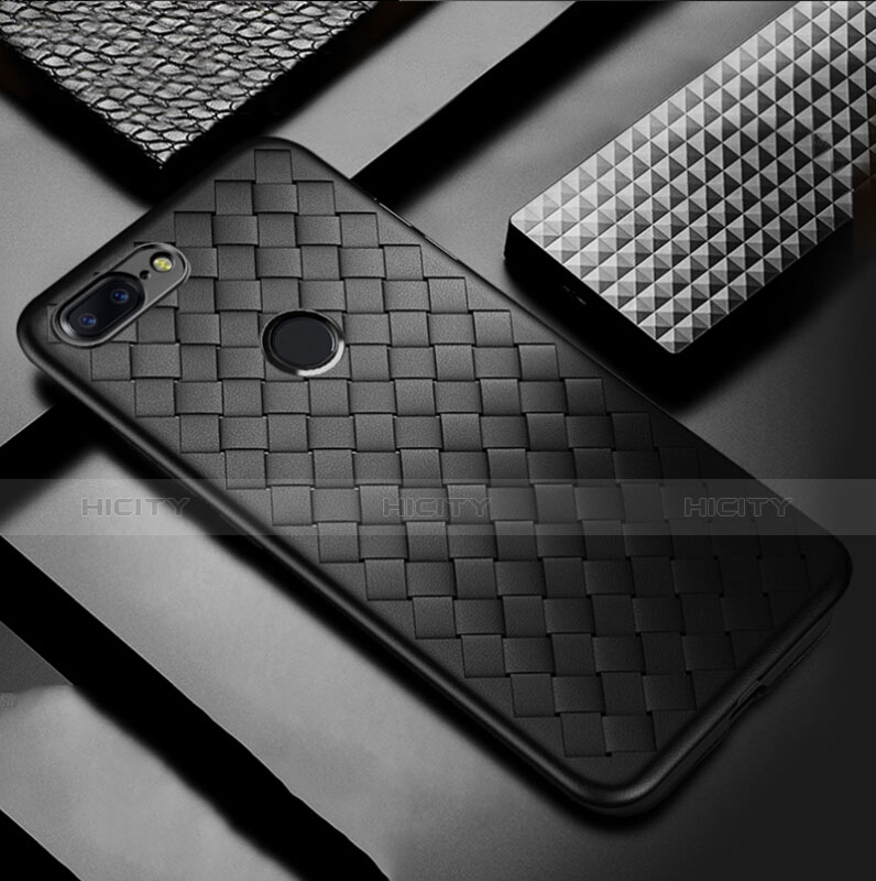 Funda Silicona Goma de Cuero Carcasa para OnePlus 5T A5010