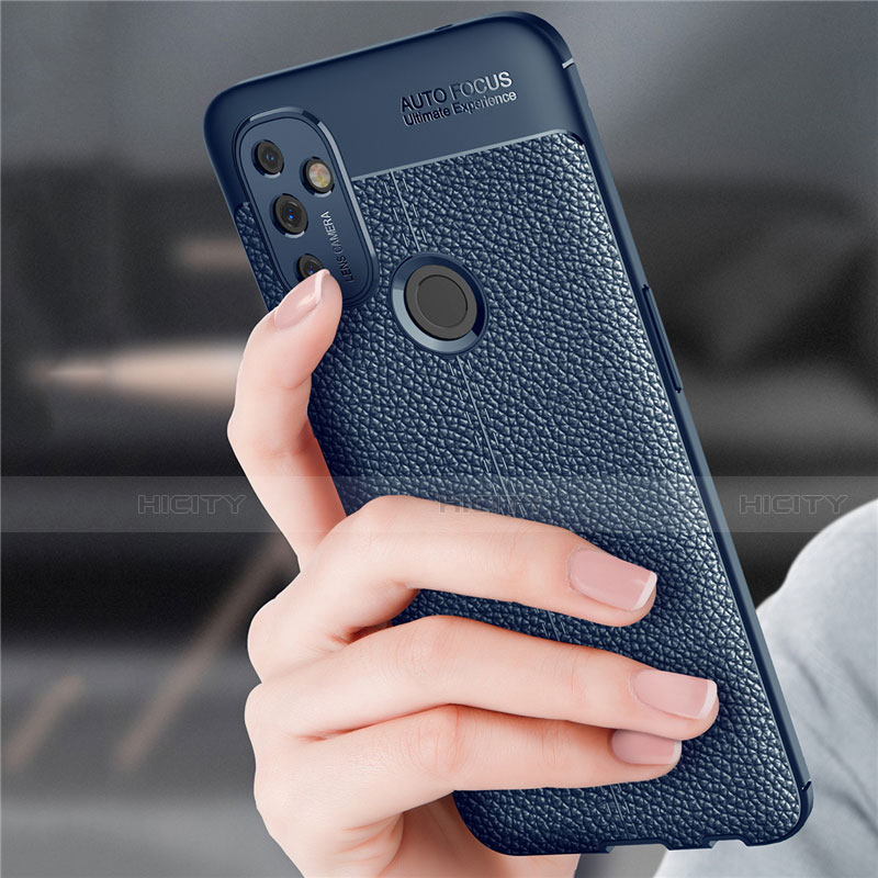 Funda Silicona Goma de Cuero Carcasa para OnePlus Nord N100