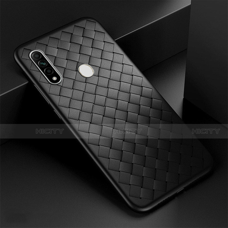 Funda Silicona Goma de Cuero Carcasa para Oppo A31