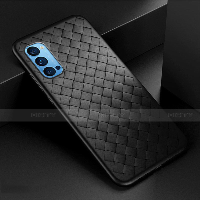 Funda Silicona Goma de Cuero Carcasa para Oppo Reno4 Pro 5G