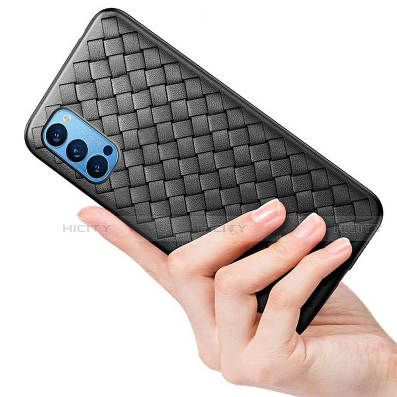 Funda Silicona Goma de Cuero Carcasa para Oppo Reno4 Pro 5G