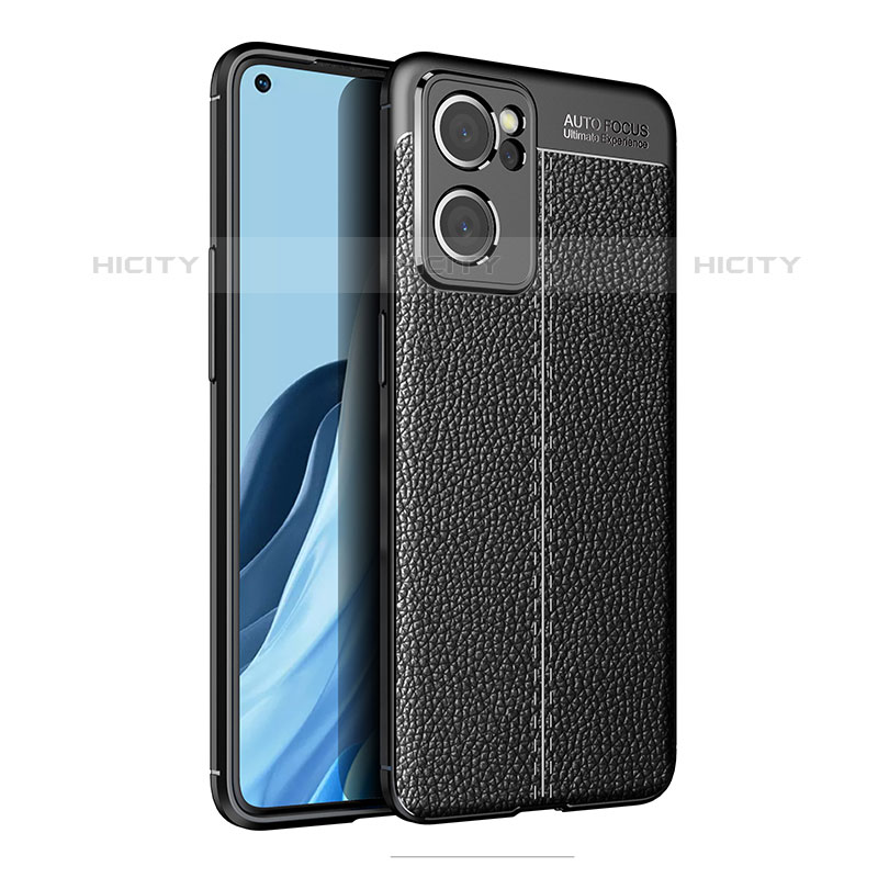 Funda Silicona Goma de Cuero Carcasa para Oppo Reno7 SE 5G