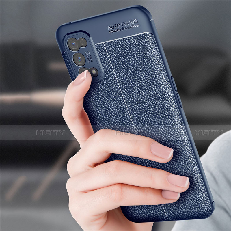 Funda Silicona Goma de Cuero Carcasa para Realme 7 Pro