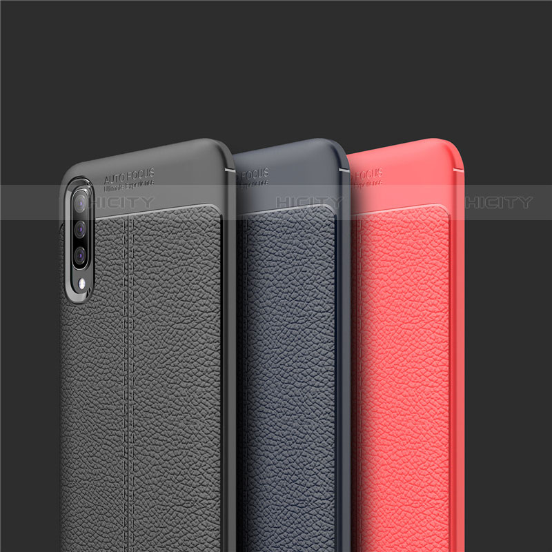 Funda Silicona Goma de Cuero Carcasa para Samsung Galaxy A30S