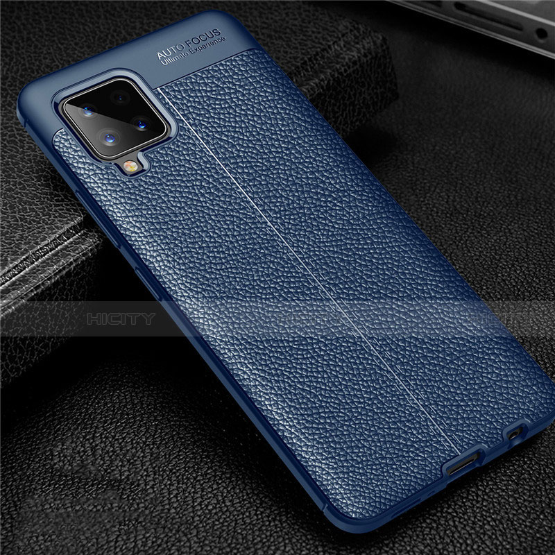 Funda Silicona Goma de Cuero Carcasa para Samsung Galaxy A42 5G