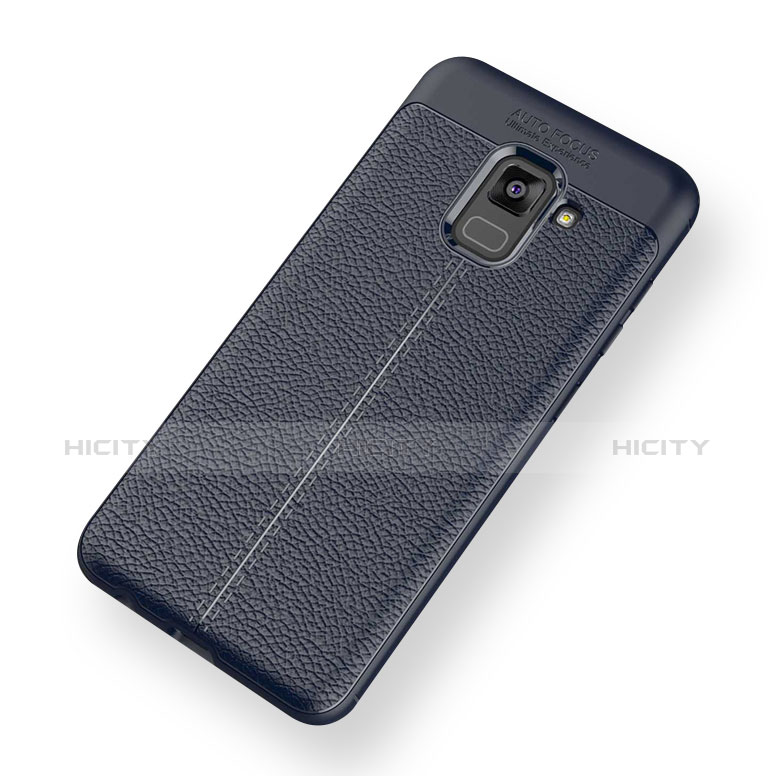 Funda Silicona Goma de Cuero Carcasa para Samsung Galaxy A5 (2018) A530F