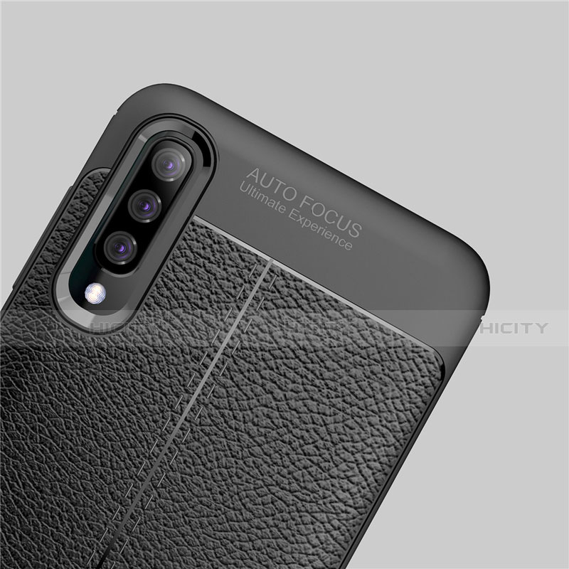 Funda Silicona Goma de Cuero Carcasa para Samsung Galaxy A50