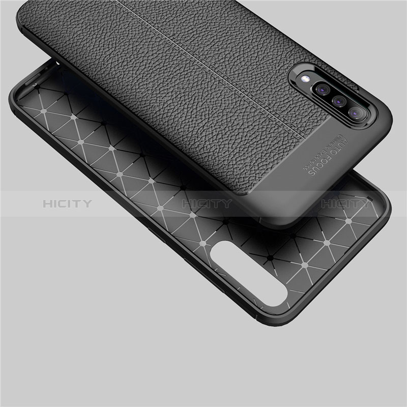 Funda Silicona Goma de Cuero Carcasa para Samsung Galaxy A50S