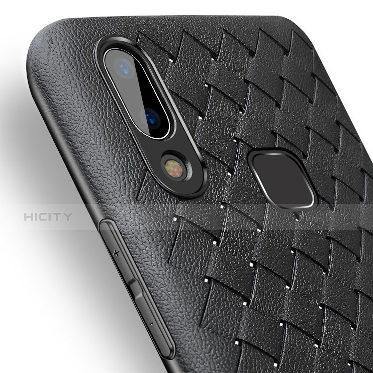 Funda Silicona Goma de Cuero Carcasa para Samsung Galaxy A6s