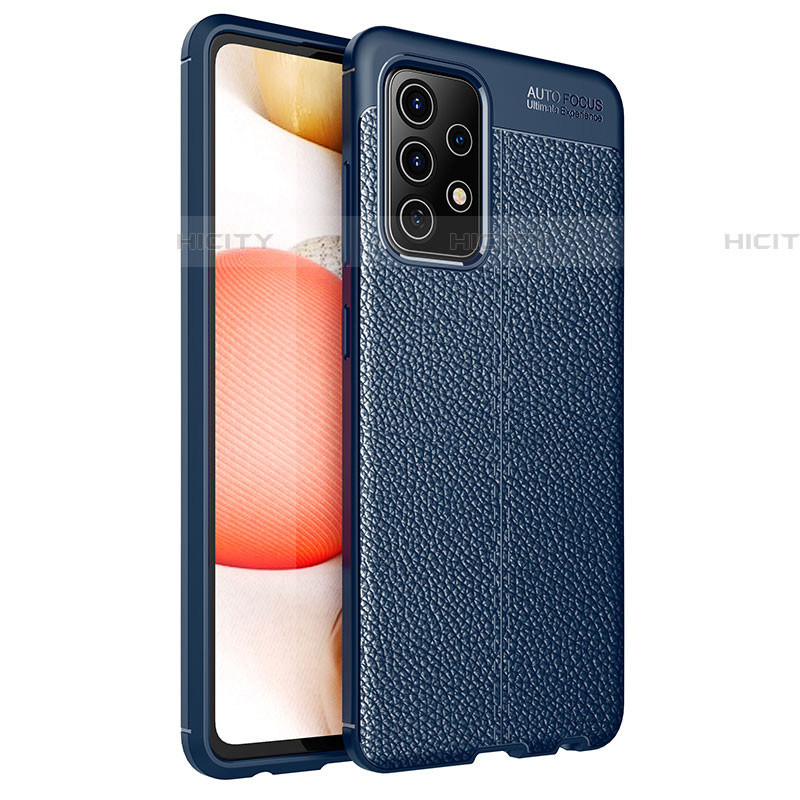 Funda Silicona Goma de Cuero Carcasa para Samsung Galaxy A72 5G