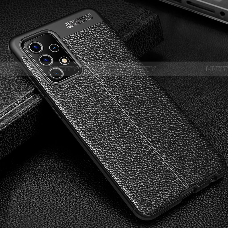 Funda Silicona Goma de Cuero Carcasa para Samsung Galaxy A72 5G