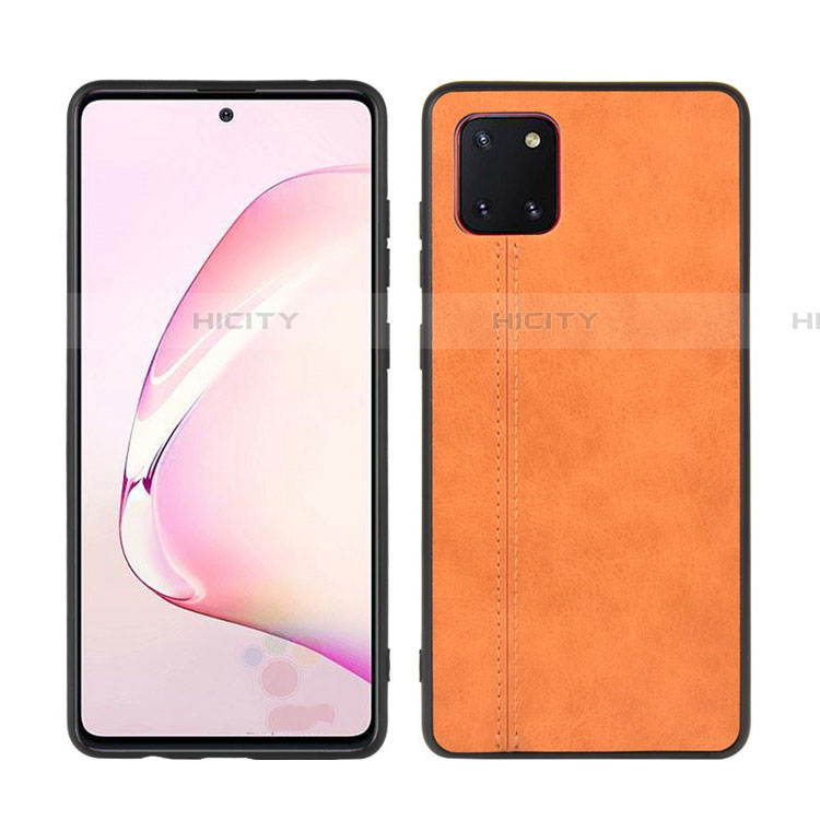 Funda Silicona Goma de Cuero Carcasa para Samsung Galaxy A81