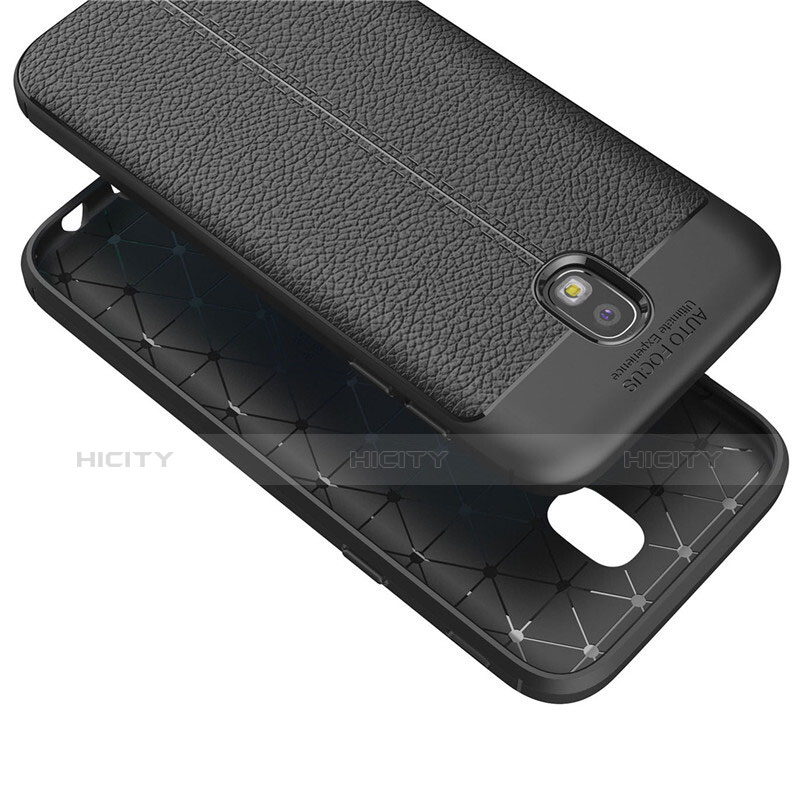 Funda Silicona Goma de Cuero Carcasa para Samsung Galaxy J5 (2017) Duos J530F