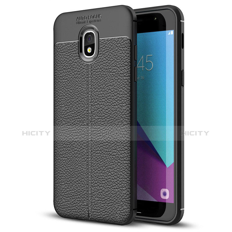 Funda Silicona Goma de Cuero Carcasa para Samsung Galaxy J7 (2018) J737