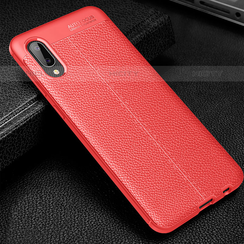 Funda Silicona Goma de Cuero Carcasa para Samsung Galaxy M02