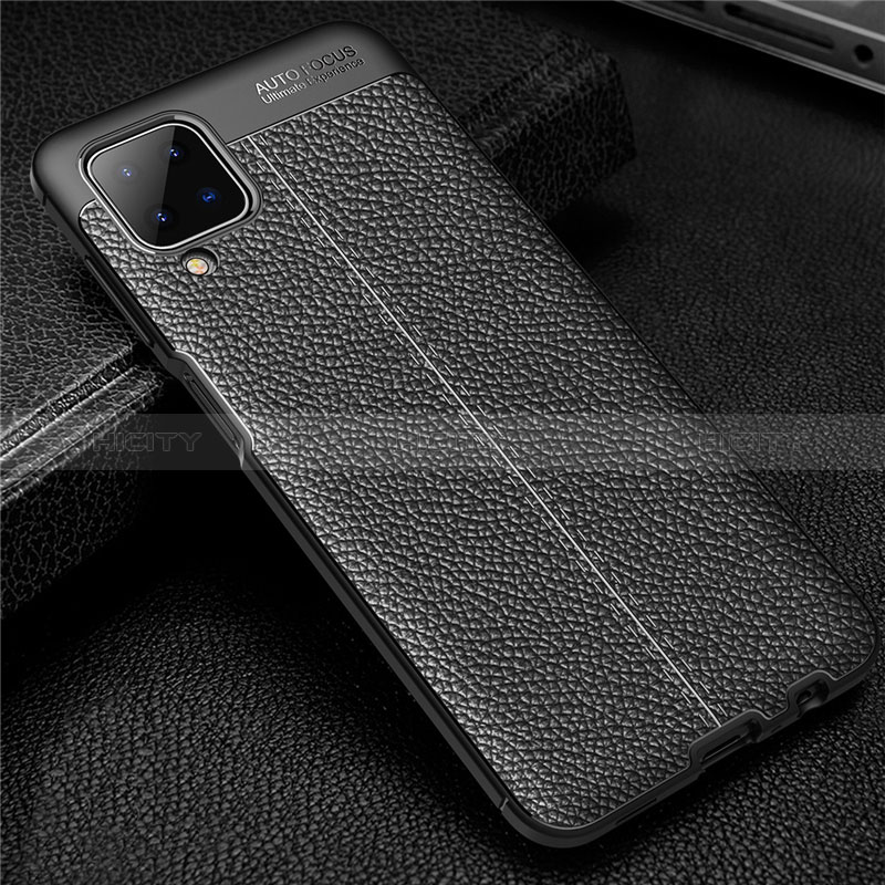 Funda Silicona Goma de Cuero Carcasa para Samsung Galaxy M12