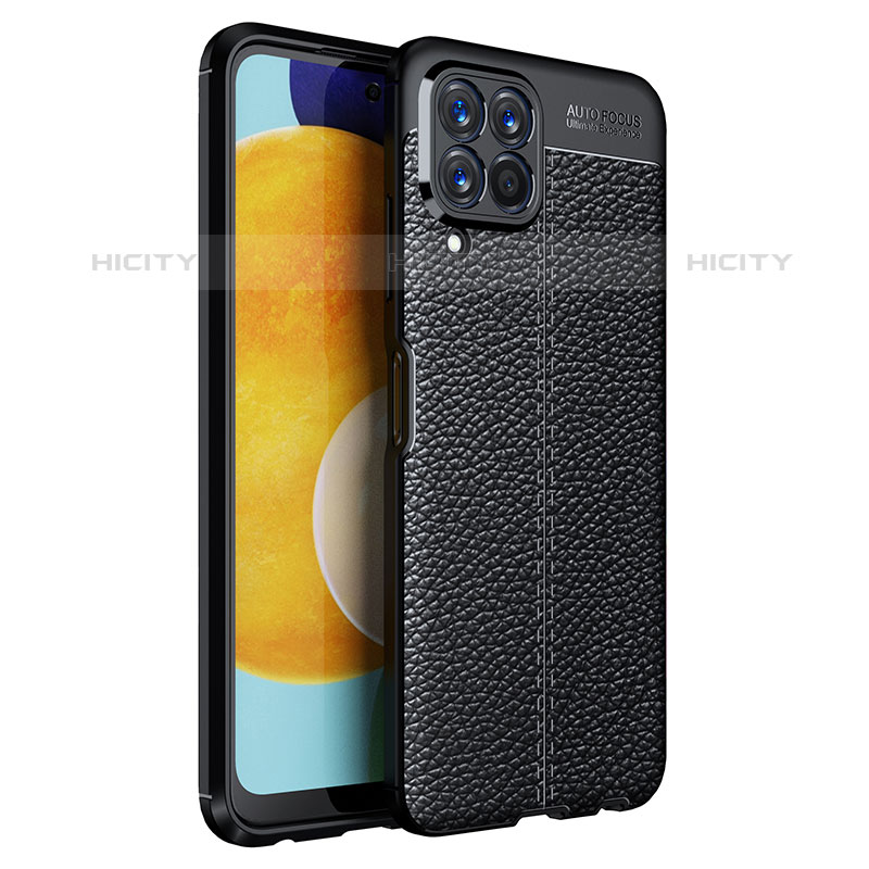 Funda Silicona Goma de Cuero Carcasa para Samsung Galaxy M33 5G Negro
