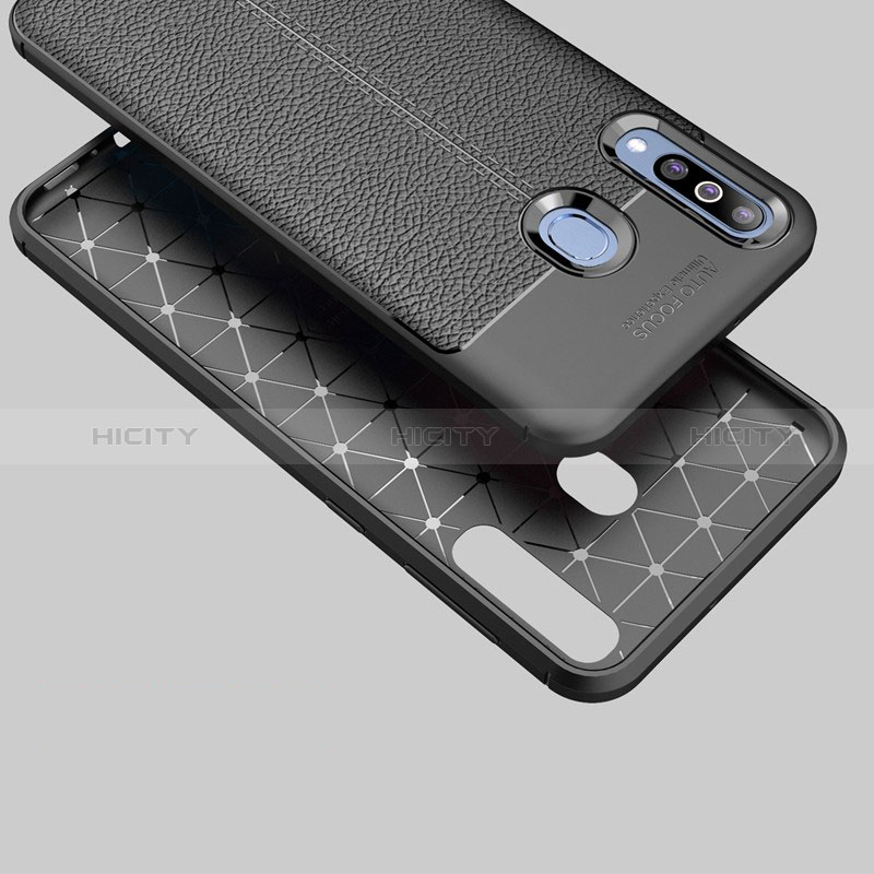 Funda Silicona Goma de Cuero Carcasa para Samsung Galaxy M40