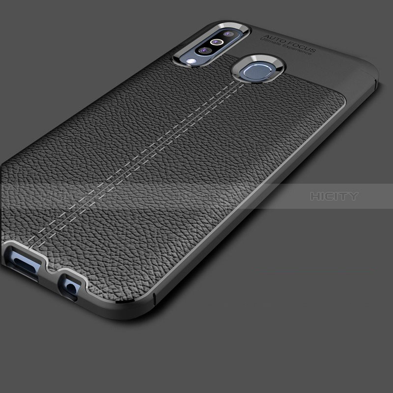 Funda Silicona Goma de Cuero Carcasa para Samsung Galaxy M40