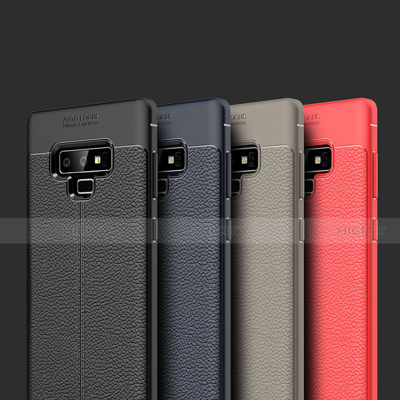 Funda Silicona Goma de Cuero Carcasa para Samsung Galaxy Note 9
