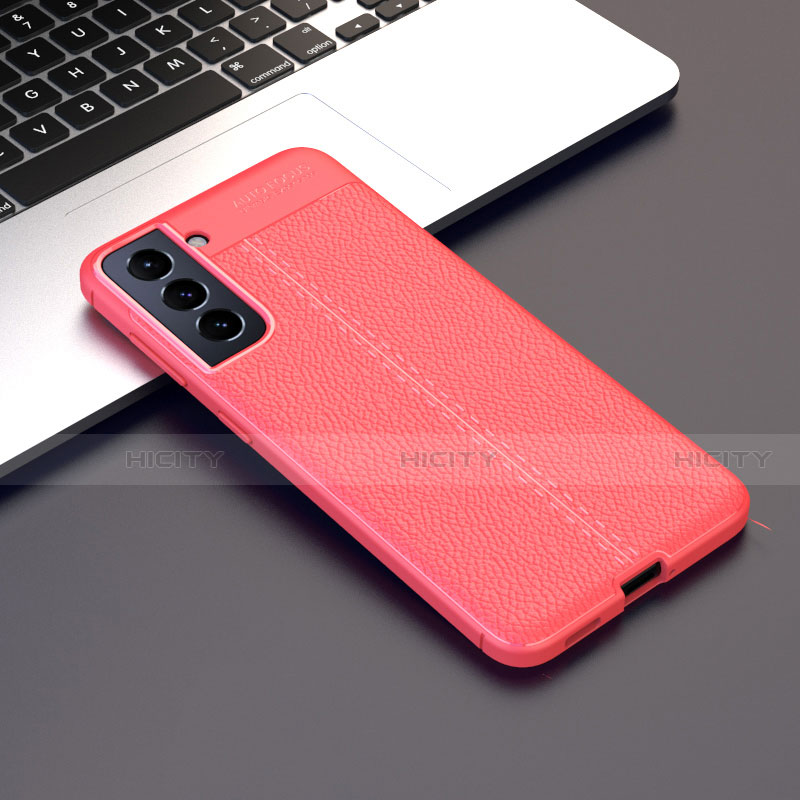 Funda Silicona Goma de Cuero Carcasa para Samsung Galaxy S21 5G