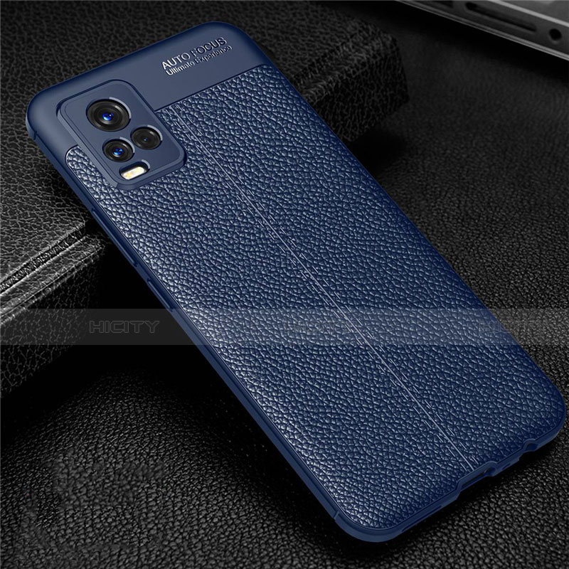 Funda Silicona Goma de Cuero Carcasa para Vivo V20