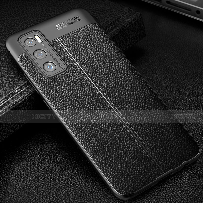 Funda Silicona Goma de Cuero Carcasa para Vivo Y70 (2020)